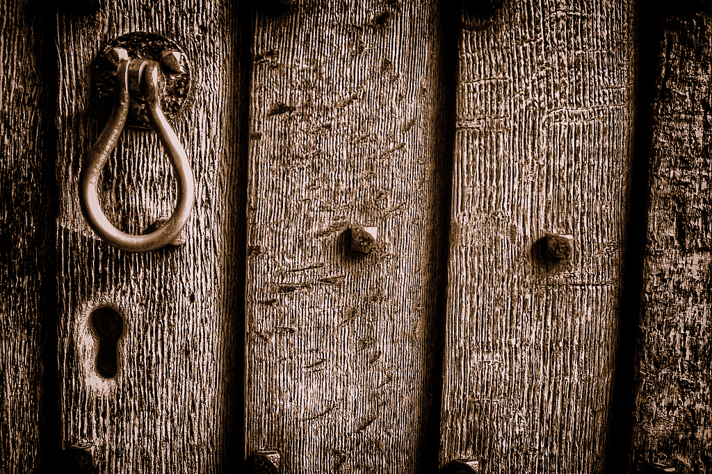 Old Door at Tower of London
